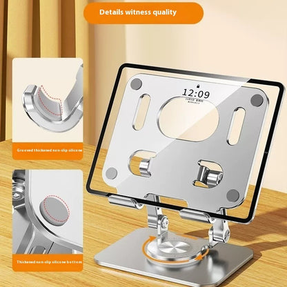 360-degree Rotating Aluminum Alloy Desktop Folding Bracket