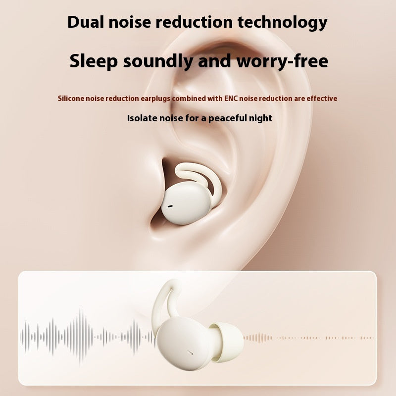 Real Wireless Bluetooth Headset Noise Reduction Silicone