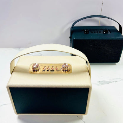 M29 Bluetooth Audio High Quality Retro Wireless Outdoor Portable Wooden Subwoofer