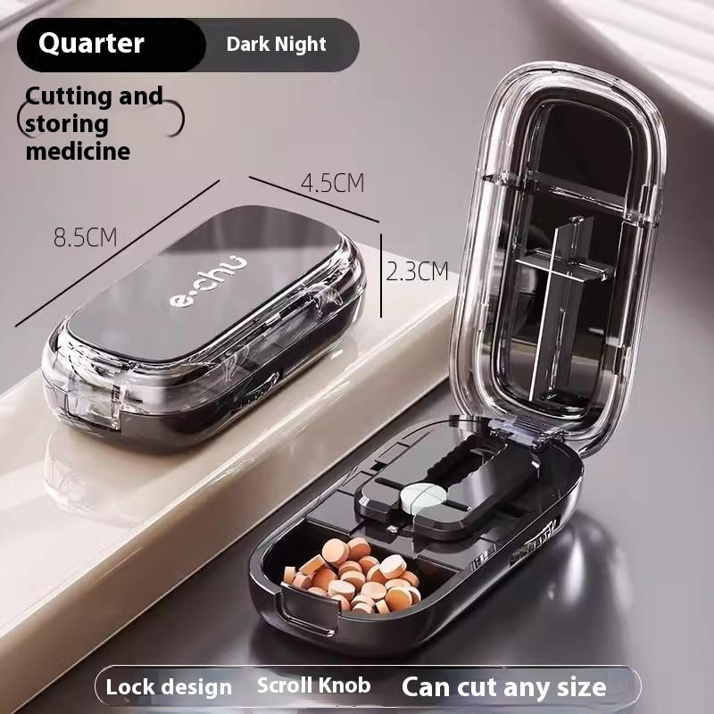 Cut Pills Artifact Sub-packing Medicine Box