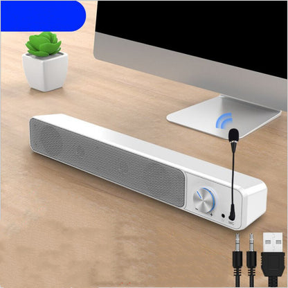 Computer Audio Desktop Home Wired Small Speaker