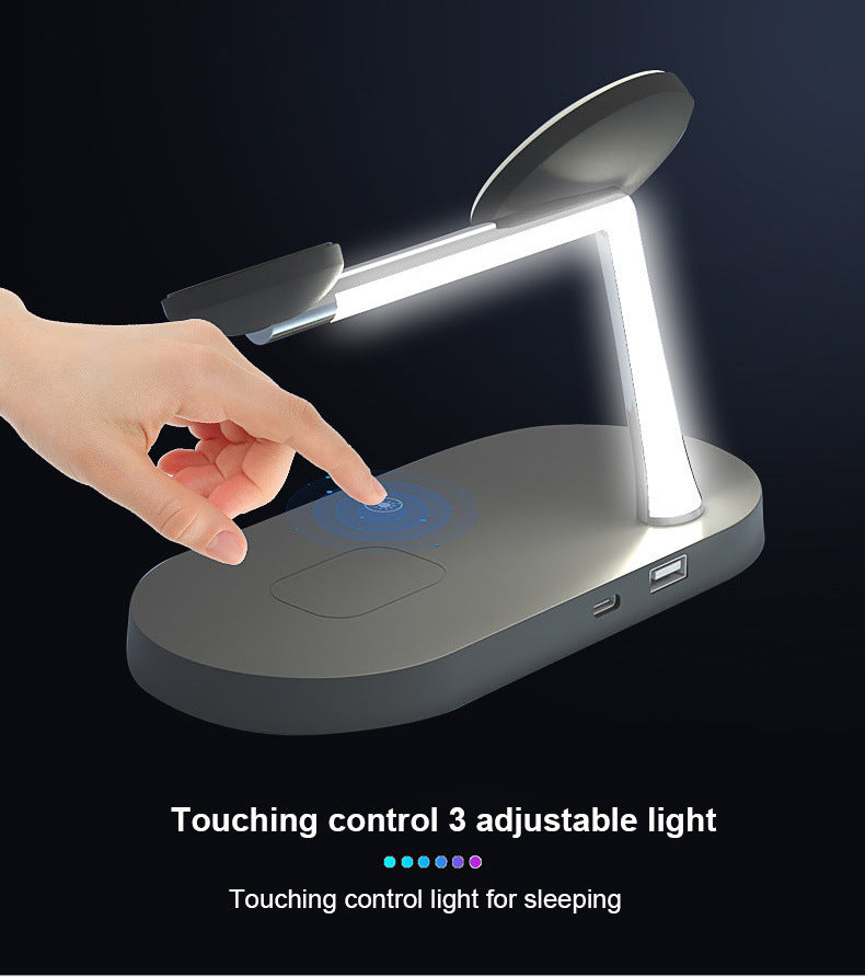 Multifunctional Five-In-One Magnetic Wireless Charging Dock