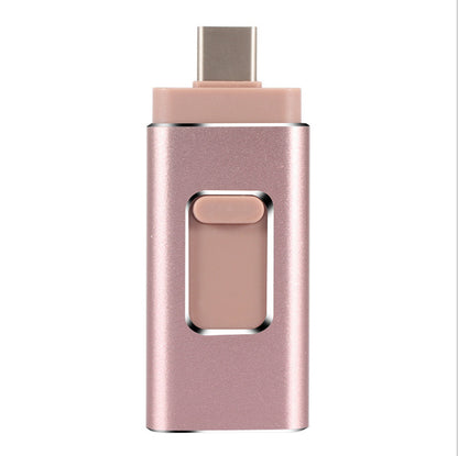 Compatible with Apple , Mobile Phone U Disk Dual-Use Four-In-One Otg Metal U Disk
