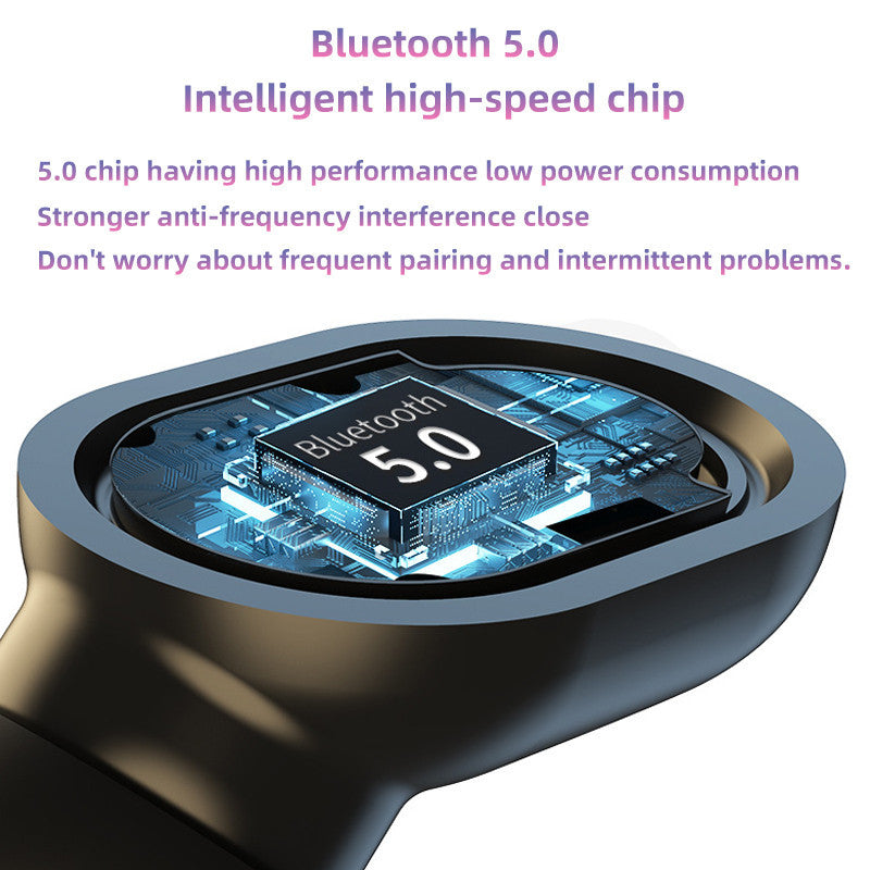 Bluetooth Headset TWS Binaural Wireless With Charging Compartment