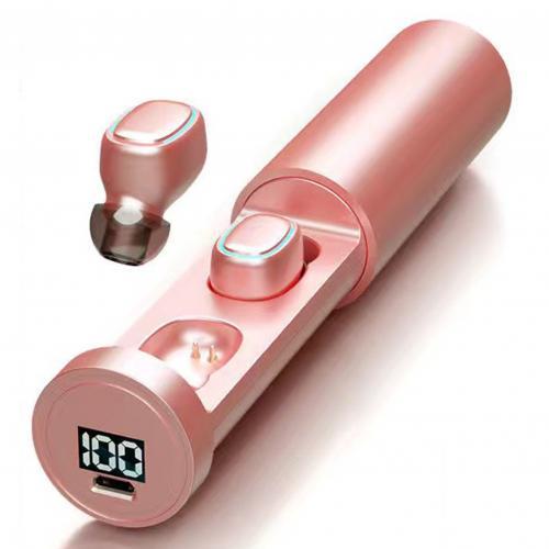 5.0 Digital Display Touch HiFi Binaural Sports Tws Wireless Bluetooth Headset Mini Pull