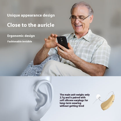 BTE Digital Hearing Aid Noise Reduction Sound Amplifier For The Elderly