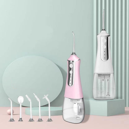 3 Modes Oral Irrigator USB Rechargeable Water Floss Portable Dental Water Flosser Jet 350ml Irrigator Dental Teeth Cleaner 5 Jet