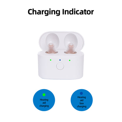 Rechargeable Hearing Aids Intelligent New Style Hearing Aid Low Noise Deaf Ear Amplifier  Adjustable Tone Hearing Device