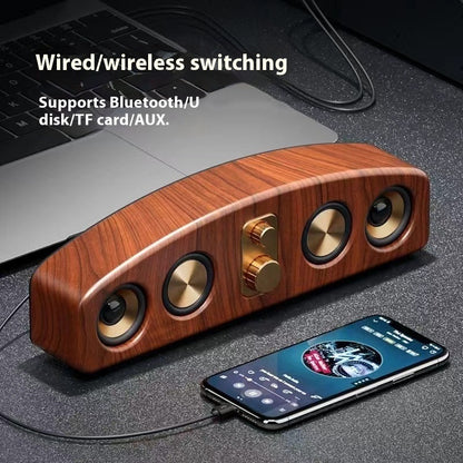 Bluetooth Speaker Retro Portable Stereo