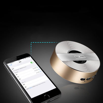 Keling A5 Wireless Bluetooth Speaker Mobile Phone Mini Speaker Card Plug-in Car Subwoofer WeChat Payment Machine