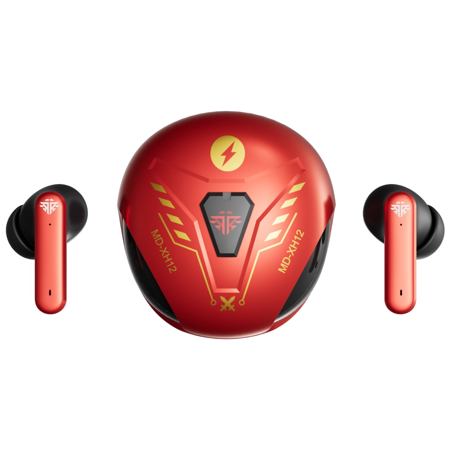 Mecha Game Bluetooth Headset ANC Active Noise Reduction Low Latency HD Call APP Custom Adjustable New