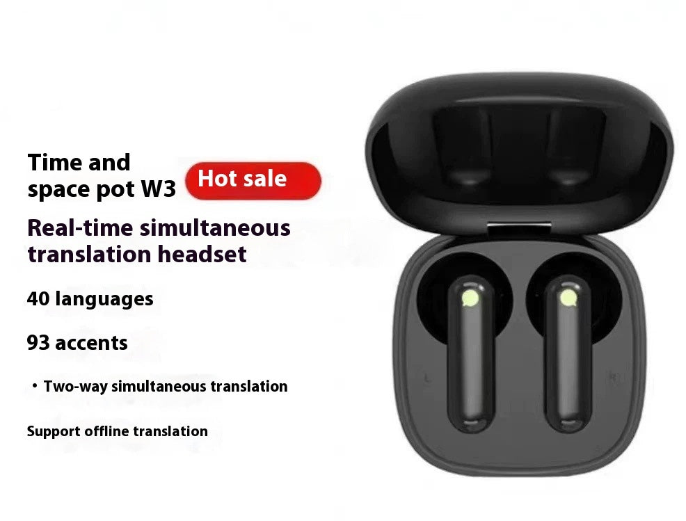 Simultaneous Translation Headphones Business Real-time Conversation