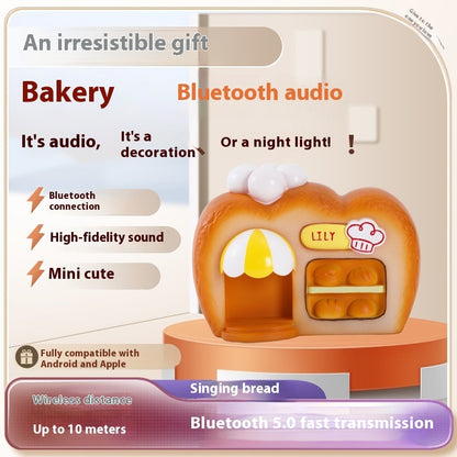 Bakery Bluetooth Speaker Glowing Creative Ornaments