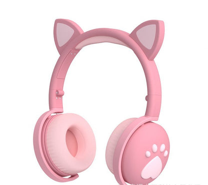 Cat ears super cute creative wireless bluetooth headset