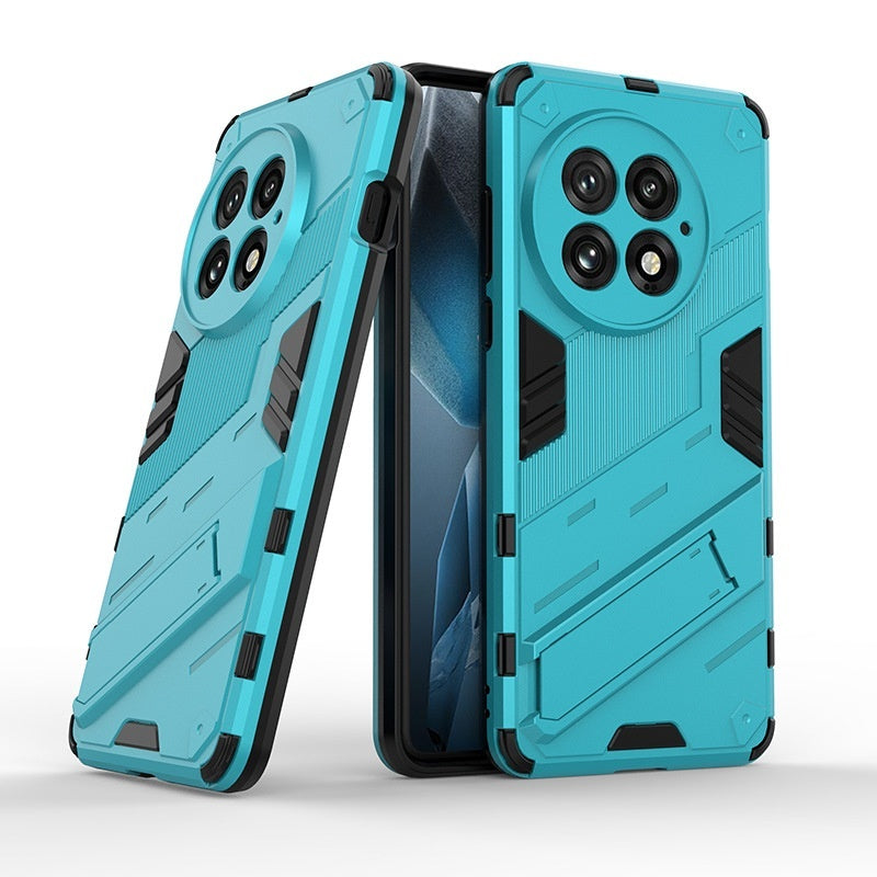 OnePlus 13 Phone Case Silicone Drop-resistant Soft And Hard Cover Invisible Bracket Magnetic Protection