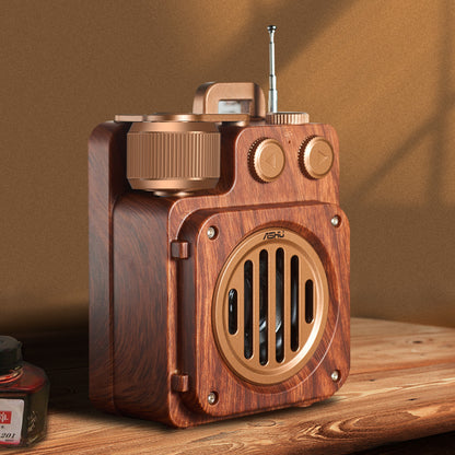 Retro Lightweight Compact Wireless Bluetooth Speaker