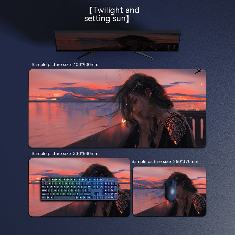 E-sports Games Mouse Pad Computer Keyboard Desk Pad