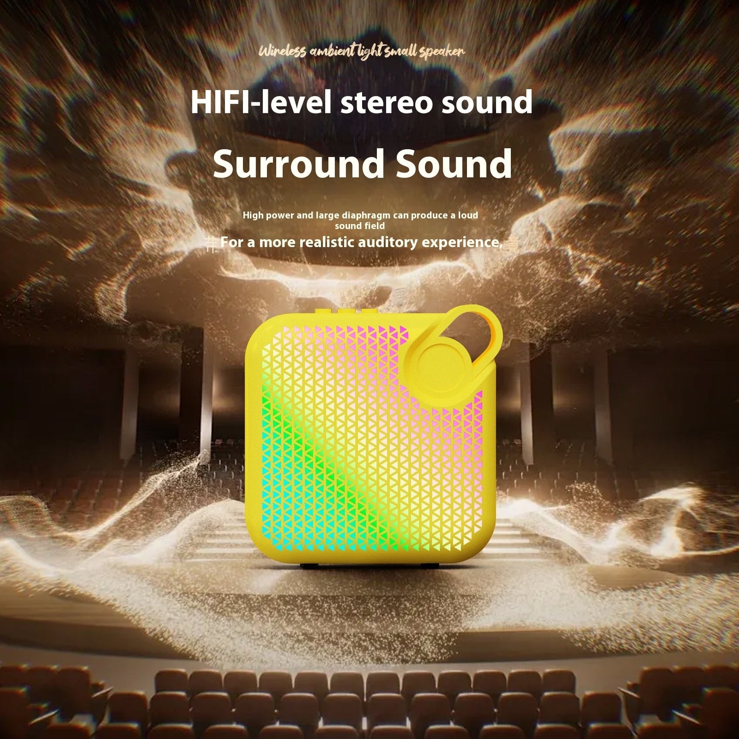 Bass Convenient Wireless Bluetooth Speaker Desktop Audio