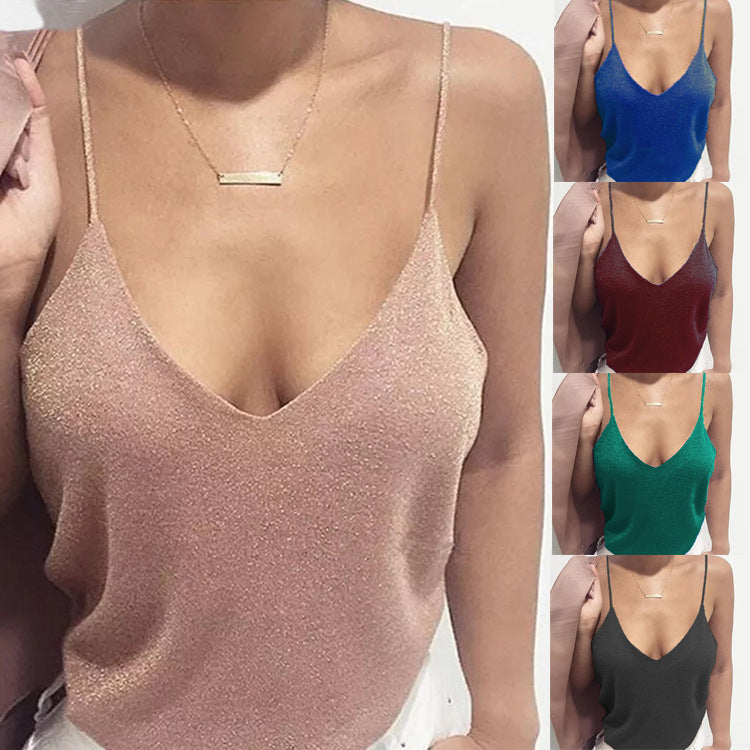 Camisole Tight Casual Vest T-shirt For Women