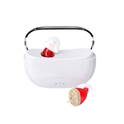 Digital Hearing Aid For The Elderly Invisible Noise Reduction Sound Amplifier