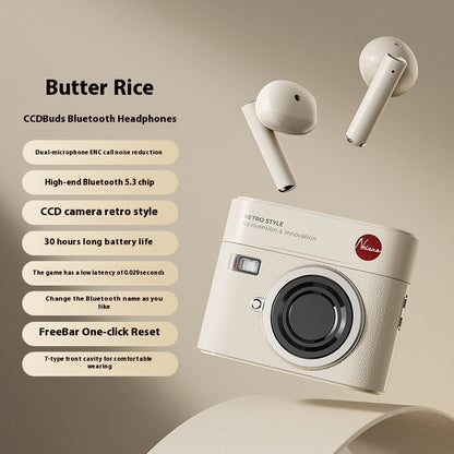 Wireless Bluetooth Headset Semi-in-ear New