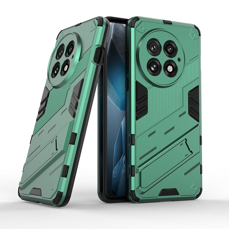 OnePlus 13 Phone Case Silicone Drop-resistant Soft And Hard Cover Invisible Bracket Magnetic Protection