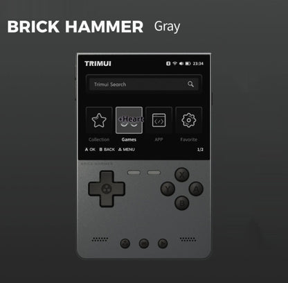 Handheld Gaming Console With An Aluminum Alloy Shell, Offering Wireless HD Gaming For PSP And GBA