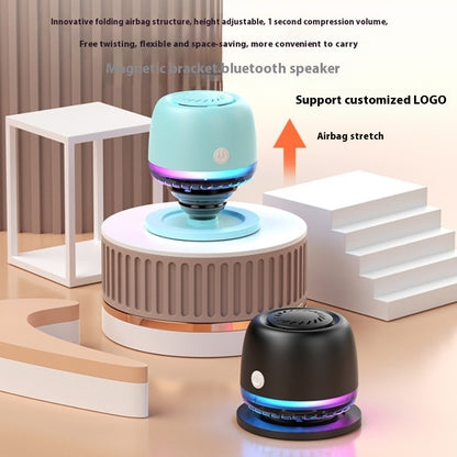Rechargeable Long Endurance Home Car Mini Magnetic Bluetooth Speaker