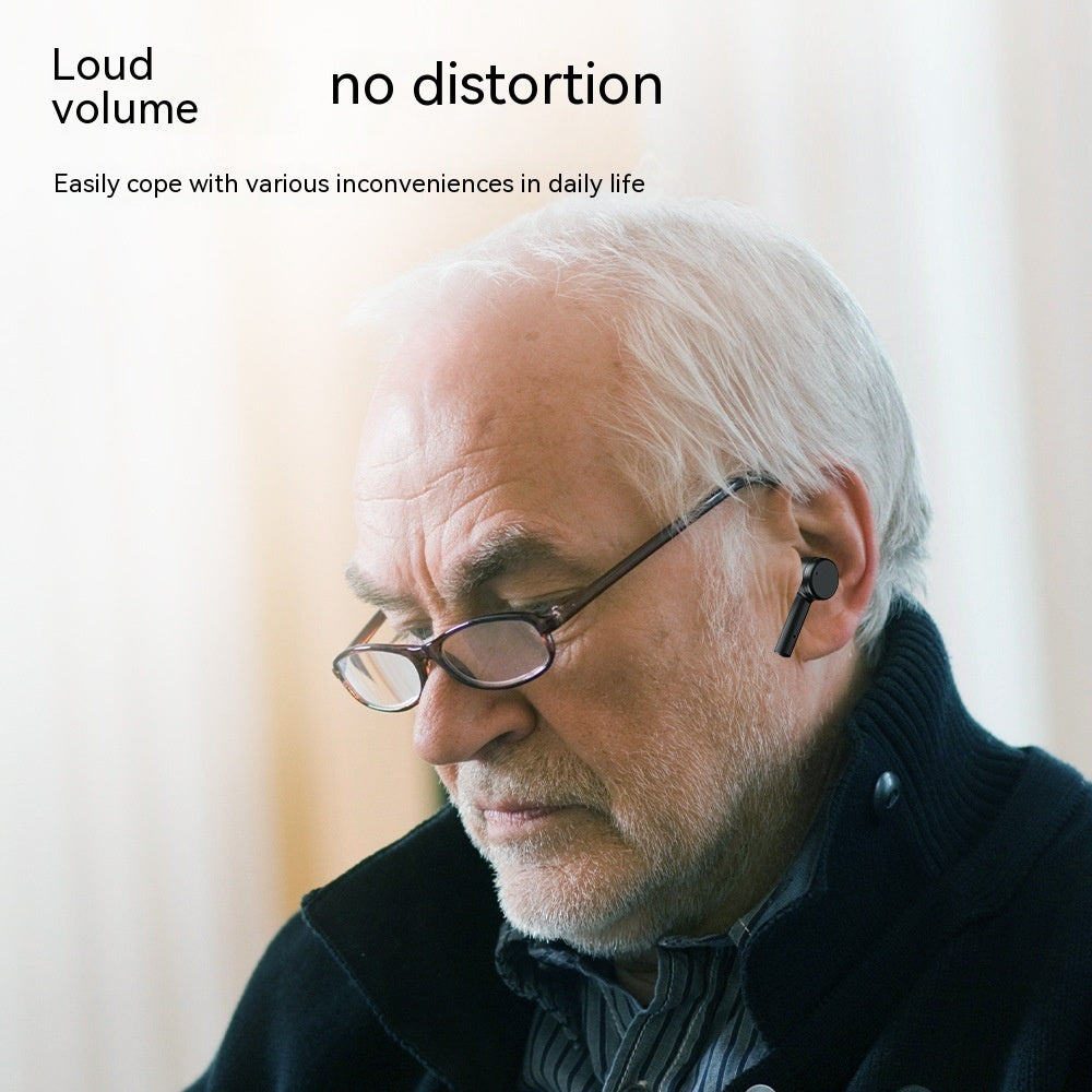 Smart Noise-reduction Bluetooth Headset Invisible Ear Back