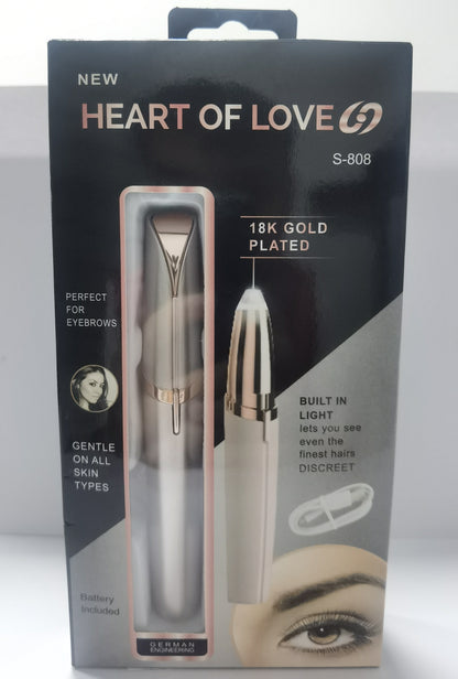 Mini Electric Eyebrow Trimmer and Lipstick Brows Hair Remover