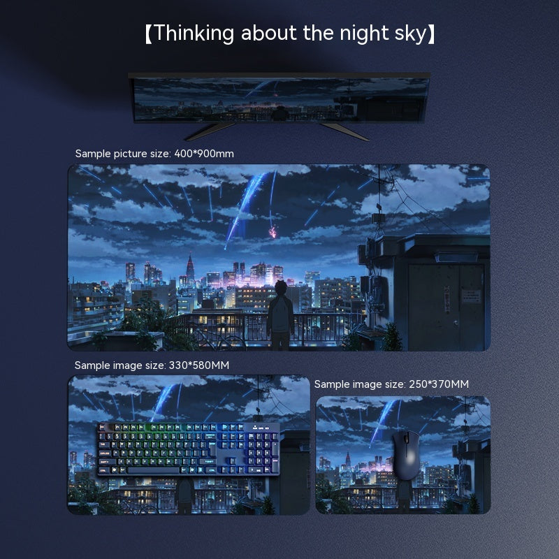 E-sports Games Mouse Pad Computer Keyboard Desk Pad