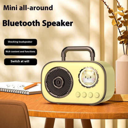 Portable Retro Bluetooth Audio Small Portable Home