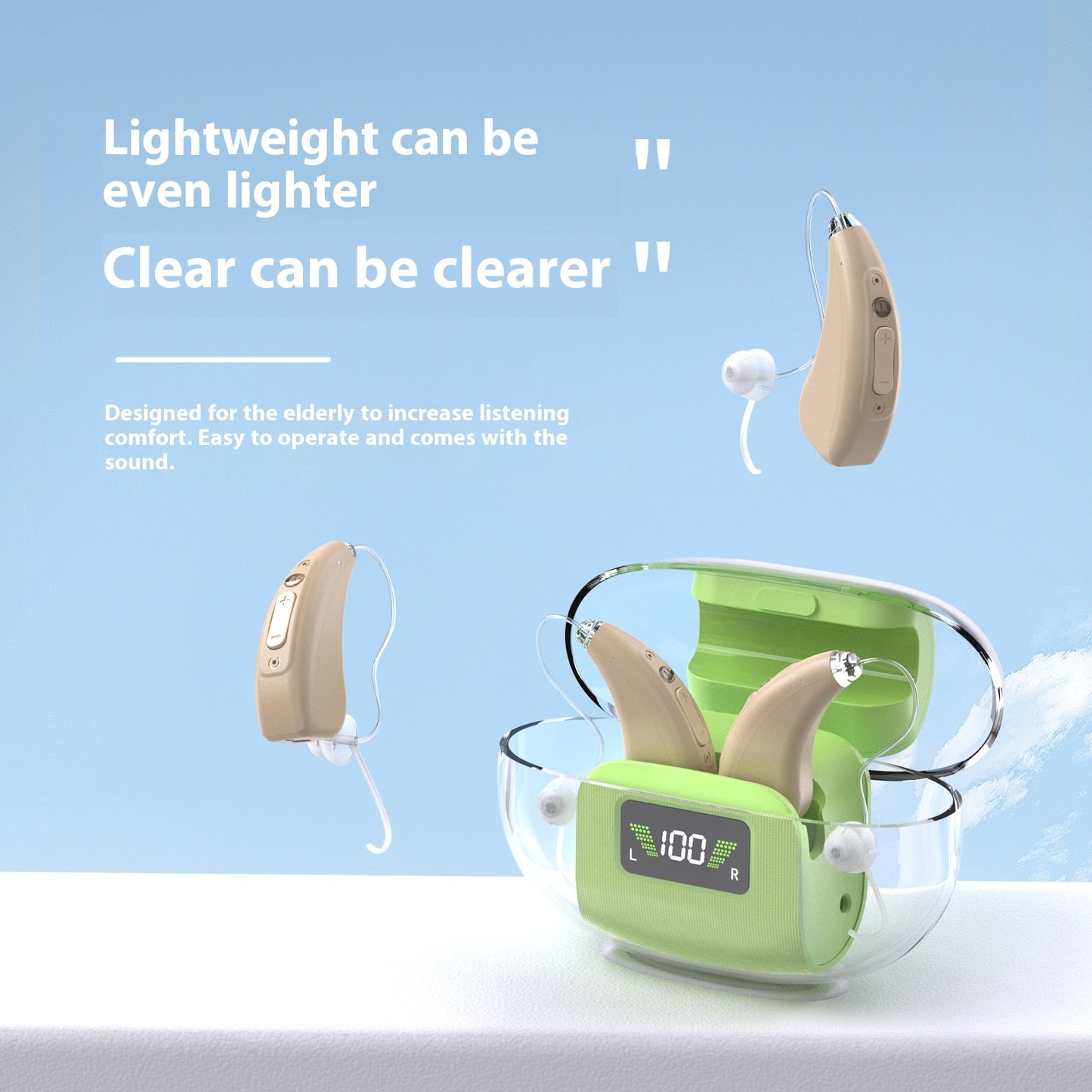 Gumi Hearing Aid 16-channel Digital Machine Sound Amplifier For The Elderly