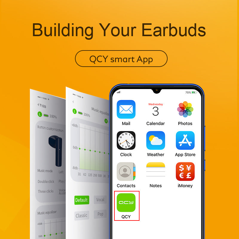 Wireless Bluetooth Headset Binaural Semi-in-ear Sports Running