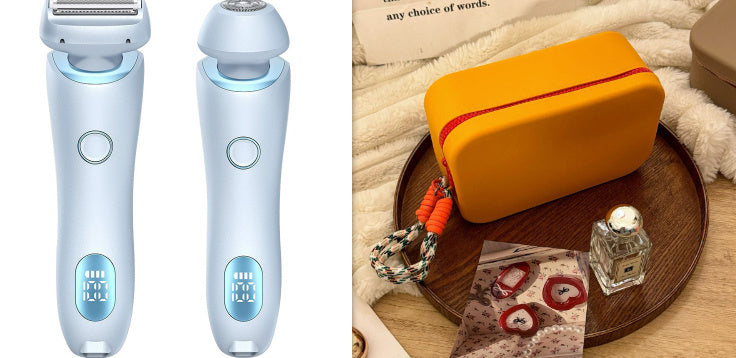 2 In 1  Rechargeable Electric Trimmer for Women