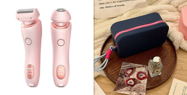 2 In 1  Rechargeable Electric Trimmer for Women
