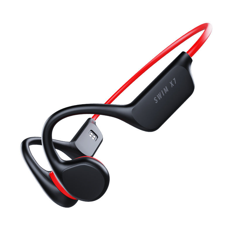 Bluetooth Headset For Bone Conduction Memory Waterproof Call Sports Headset
