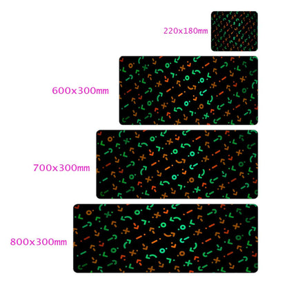 Black And White Gaming Mouse Pad 800x300 Lengthened