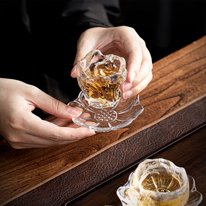 Japanese-style Thickened Glass Single Cup Handmade Glass Tea Cup New Hot Office And Home Tea Set Accessories