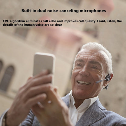 Bone Conduction Bluetooth Headset With CVC Dual Noise Reduction Microphone