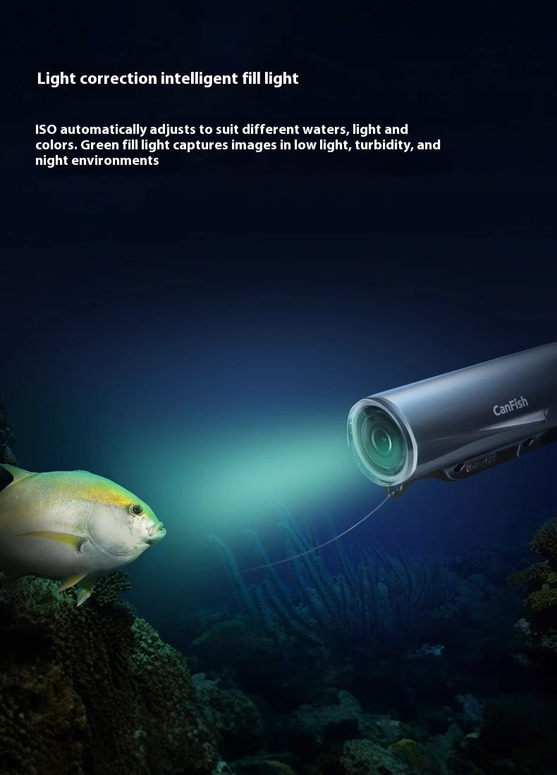 Wireless Underwater Visual Fish Detection Camera
