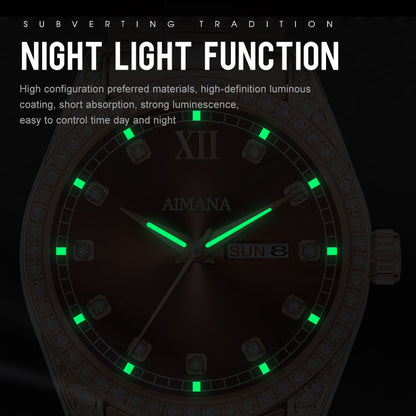 Log Series Diamond Disc Quartz Women's Watch