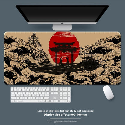 Creative Home Japanese Wave Mouse Pad