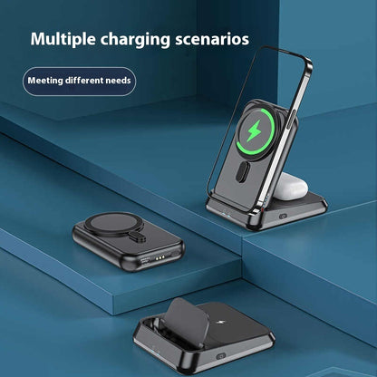 Ultra-thin Compact Portable Magnetic Wireless Power Bank