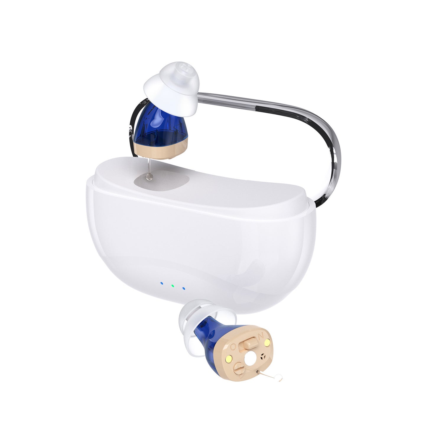 Digital Hearing Aid For The Elderly Invisible Noise Reduction Sound Amplifier