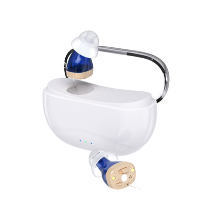 Digital Hearing Aid For The Elderly Invisible Noise Reduction Sound Amplifier