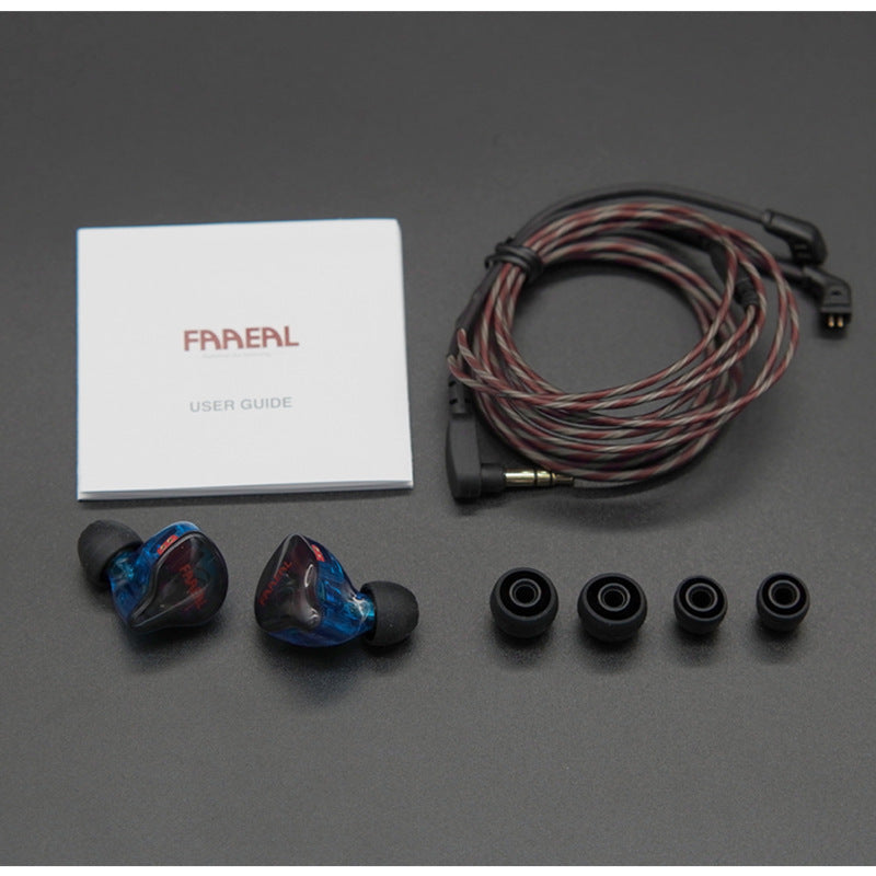 FAAEAL-FMS ring iron in-ear subwoofer HiFi headphones