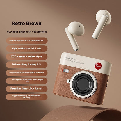 Wireless Bluetooth Headset Semi-in-ear New