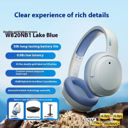 Double Gold Standard Version Active Noise Reduction Headset Bluetooth