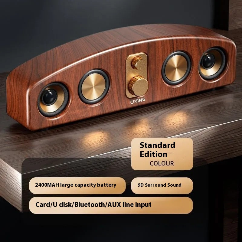 Bluetooth Speaker Retro Portable Stereo